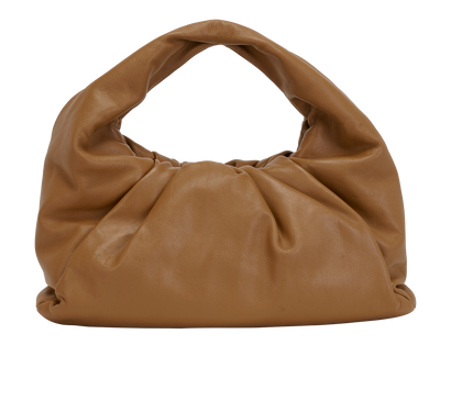 Shoulder Pouch Medium, &pound;750, Handbags, Tan, Leather, Front view